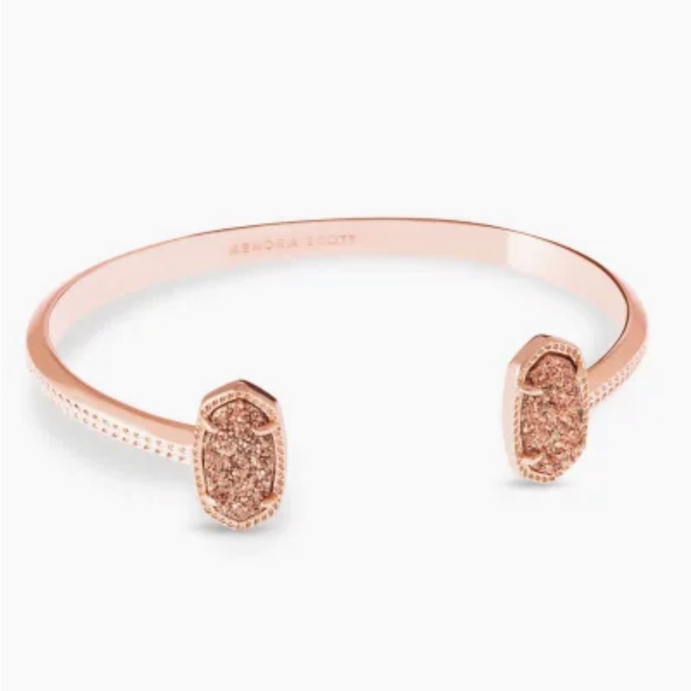 Kendra Scott Elton Rose Gold Cuff Bracelet